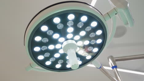 Modern-operating-room-light-with-handle.-Close-up