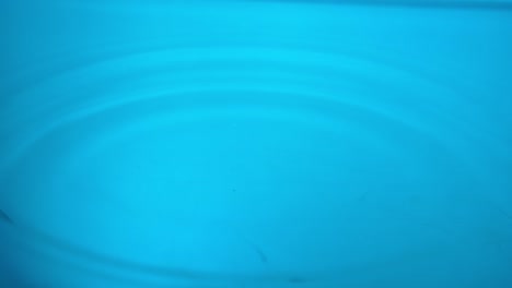 ripples in blue water