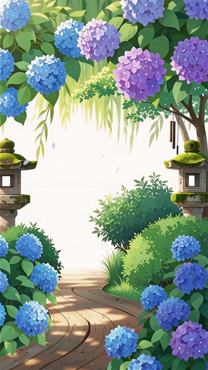 Animated Japanese Culture Background 4K