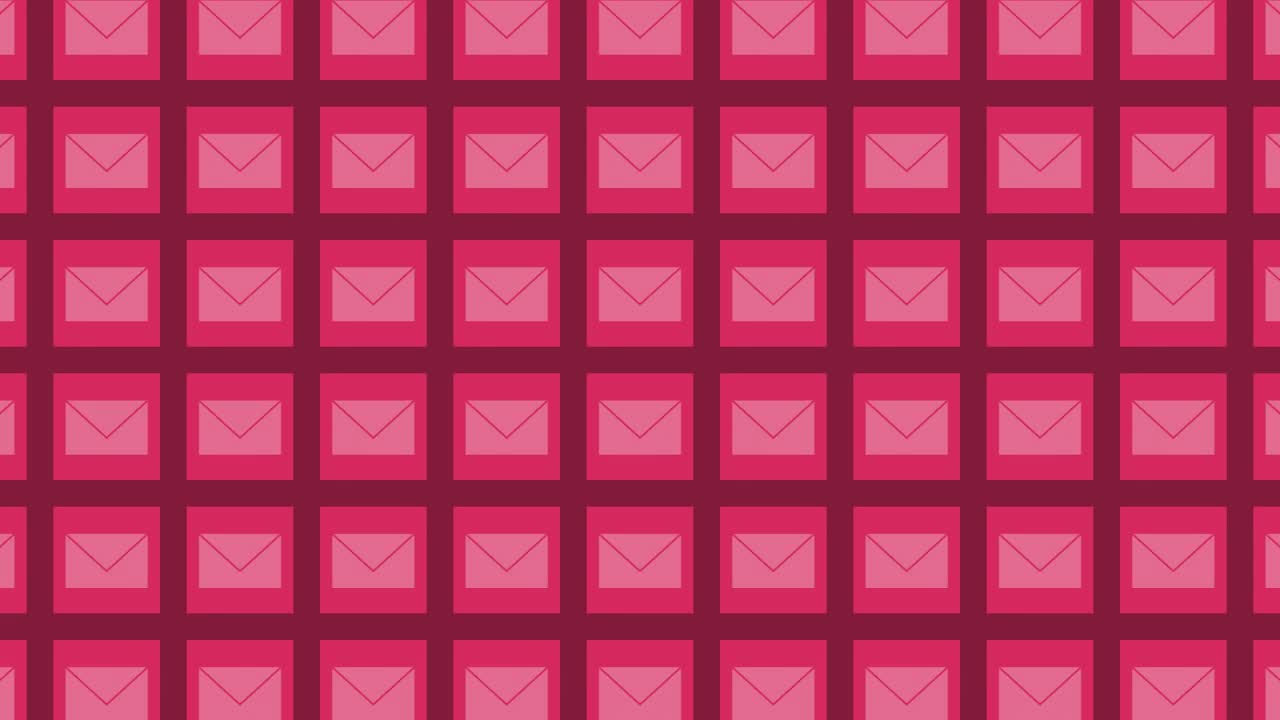 Motivo di buste email