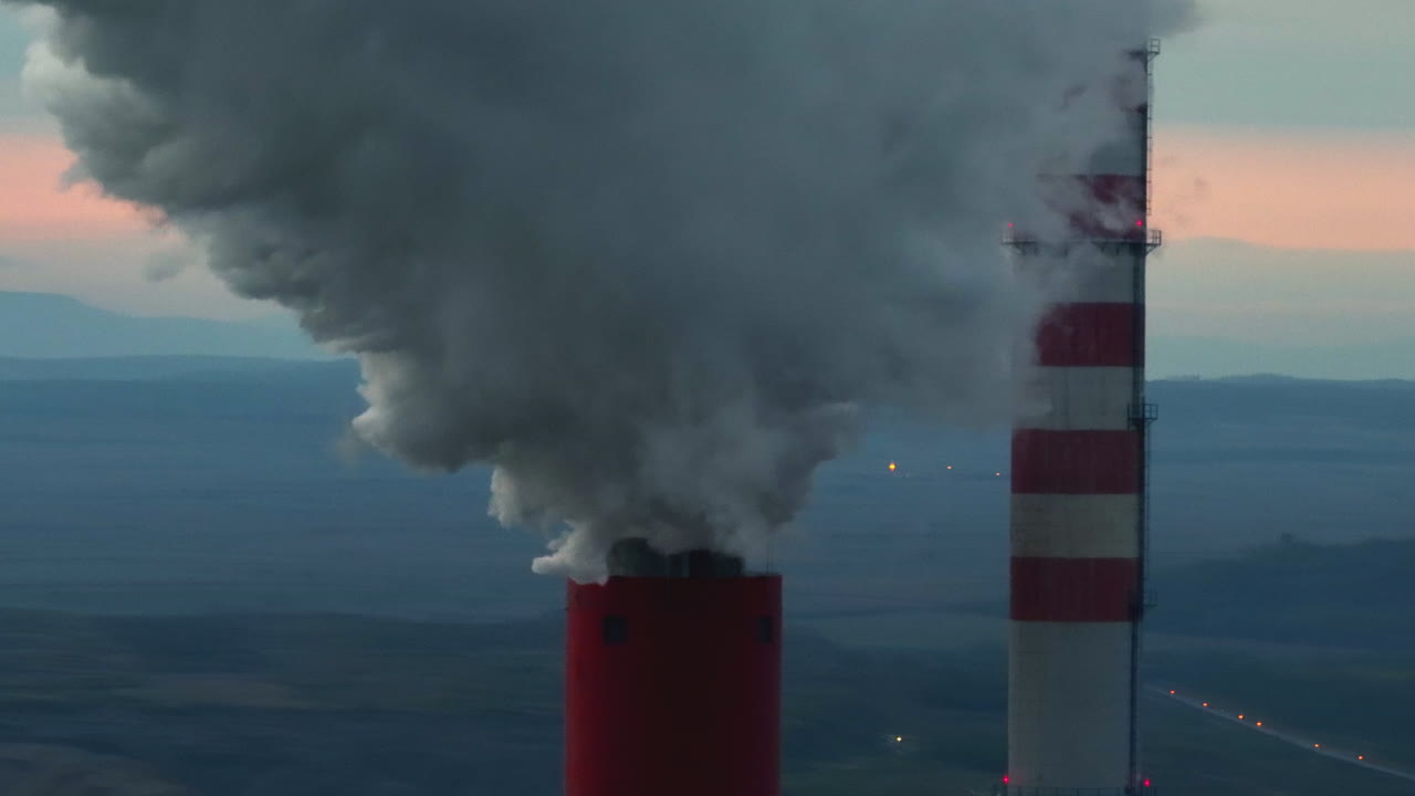 emissioni di fumo delle centrali elettriche