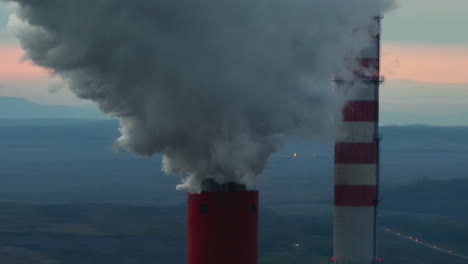emisiones de humo de las centrales eléctricas