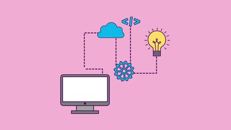 concepto de programación y código