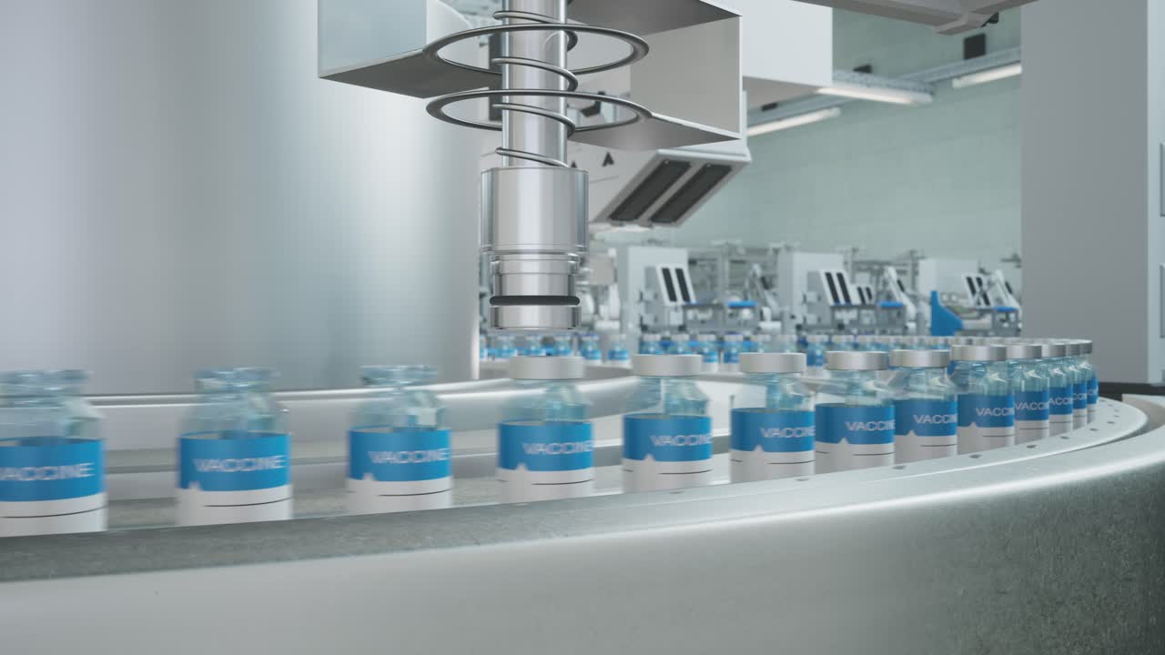 자동 백신 생산 라인