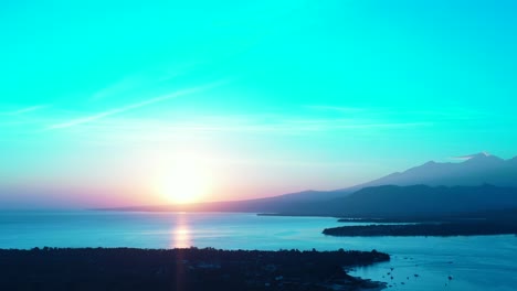 Beautiful-Colorful-Sunset-At-Tropical-Island-On-Maldives-In-Indian-Ocean