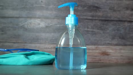 hand sanitizer bottle