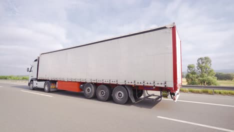logística de las carreteras.