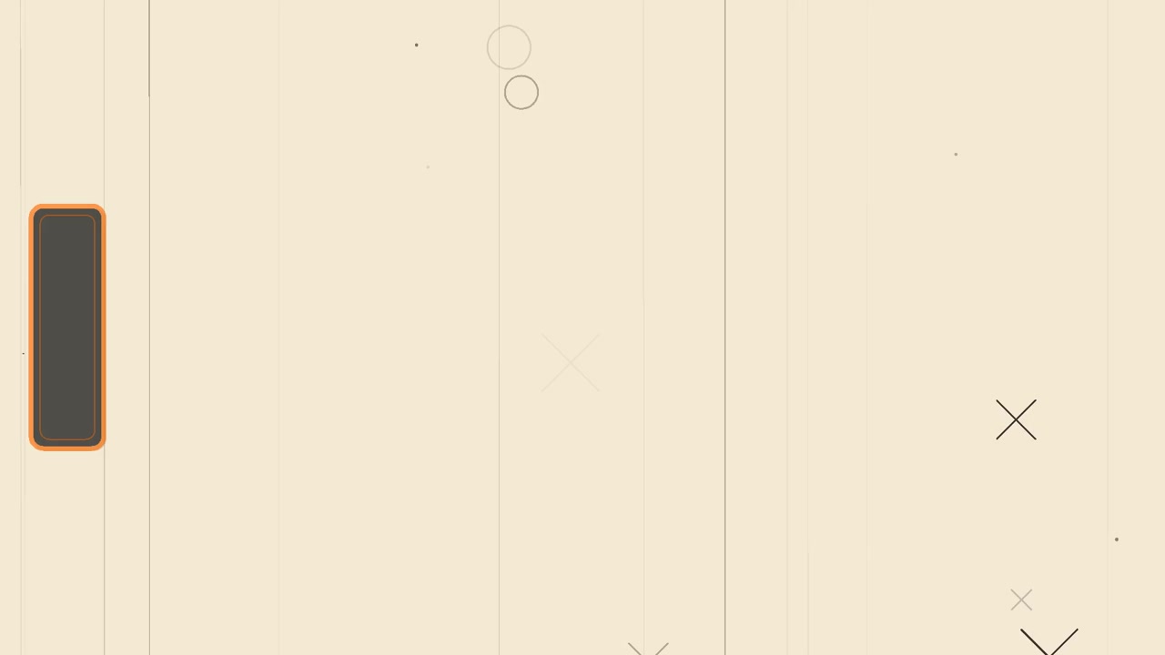 Minimalist Motion Graphics Background with Geometric Shapes and Film Grain