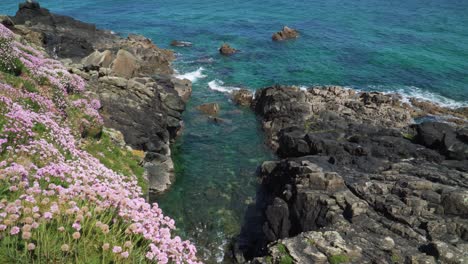 Costa-De-St-Ives,-Cornualles,-En-El-Sur-De-Inglaterra,-Reino-Unido