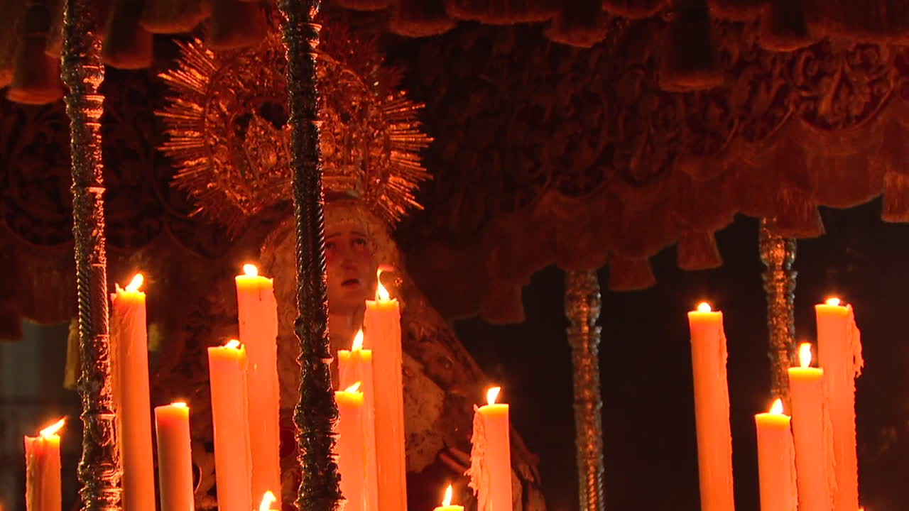 Religious Procession with Candles