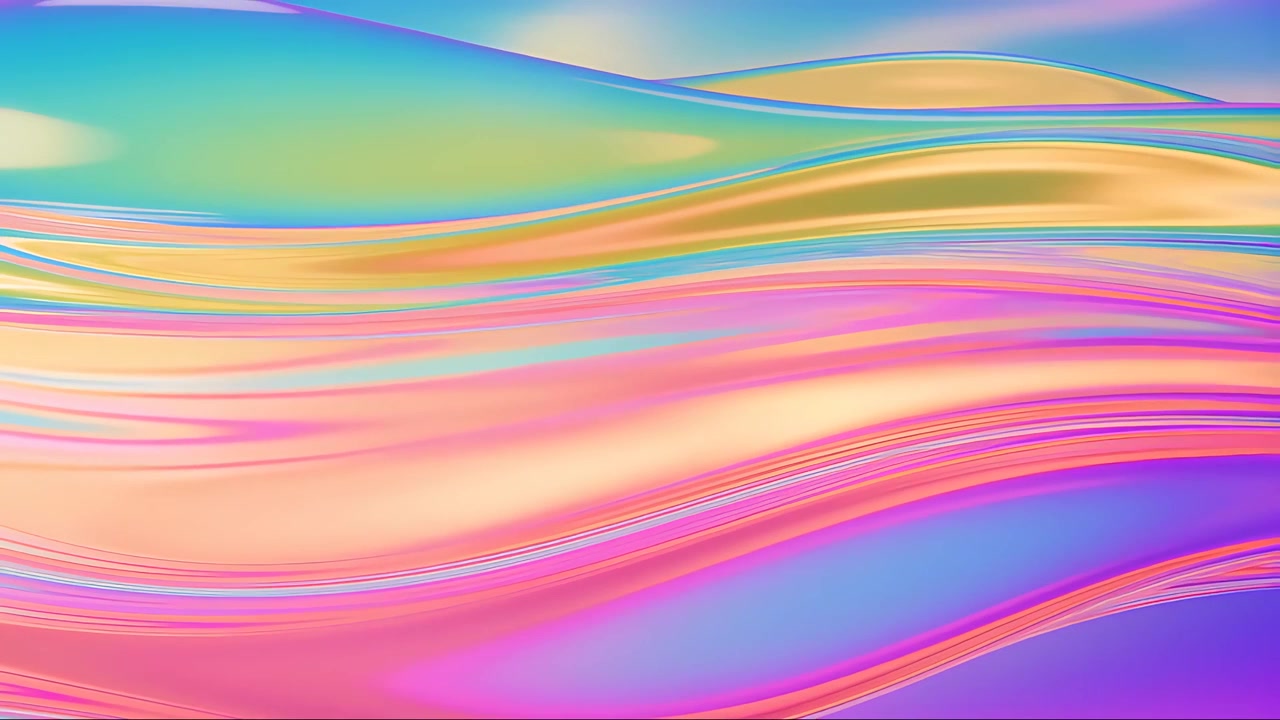 Abstract Fluid Motion Background 4K