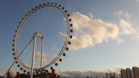 sao paulo, brazil: roda rico, largest ferris wheel in latin america, at villa lobos park