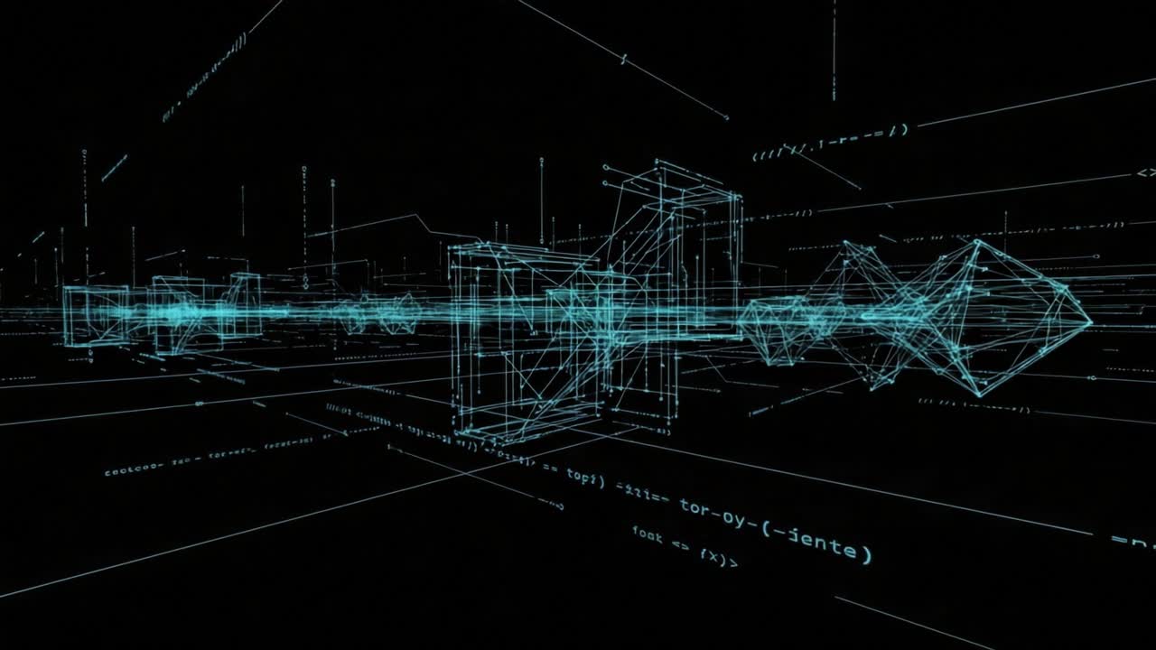 Dynamic Digital Visualization: Exploring One of the Modern Data Structures Through Abstract Geometric Constructs and Interactive Graphical Elements in Motion