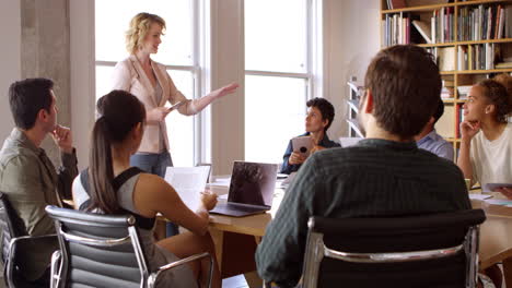 Businesswoman-Addressing-Team-Meeting-Shot-On-R3D