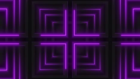 purple neon geometric pattern background