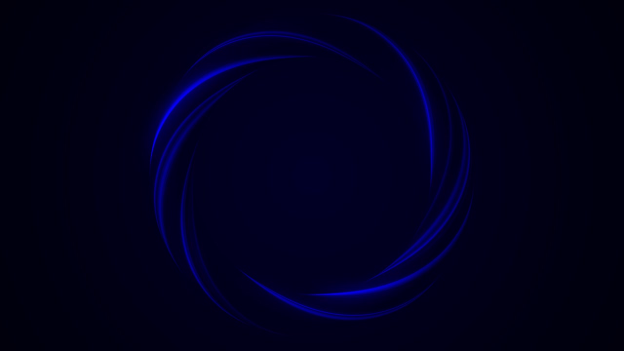 추상적인 파란색 나선형 원