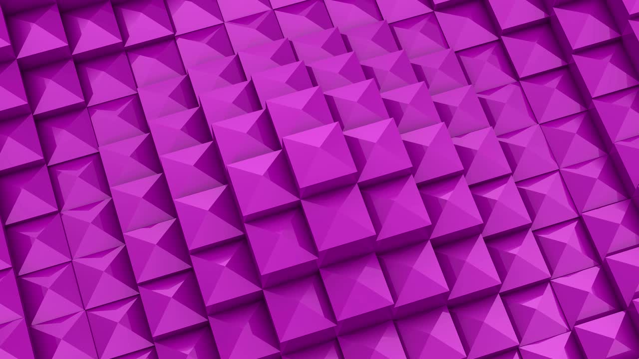 los cuadrados formaron una onda