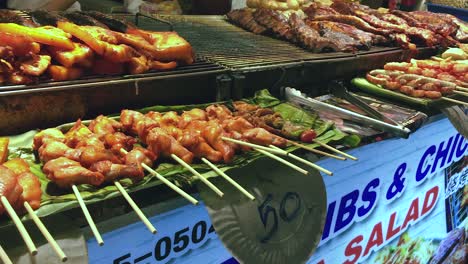 thai street food barbecue bbq