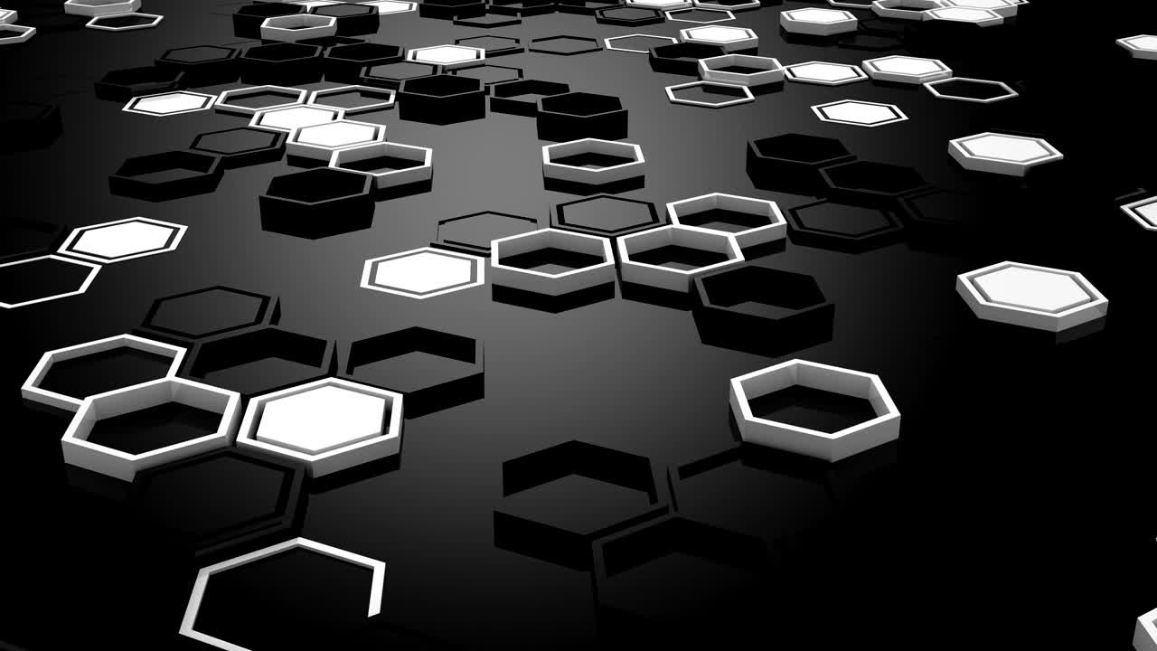 фон шестиугольников