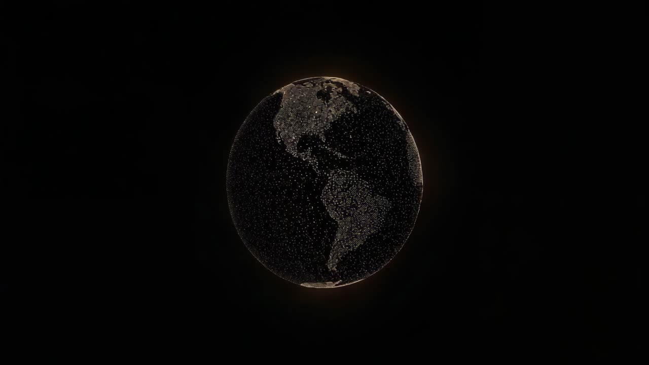 Globe in the Dark