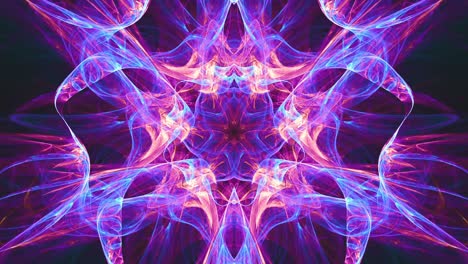 kaleidoscope fractal abstract - cosmic trippy trance - seamless looping music vj colorful chaotic streaming backdrop art