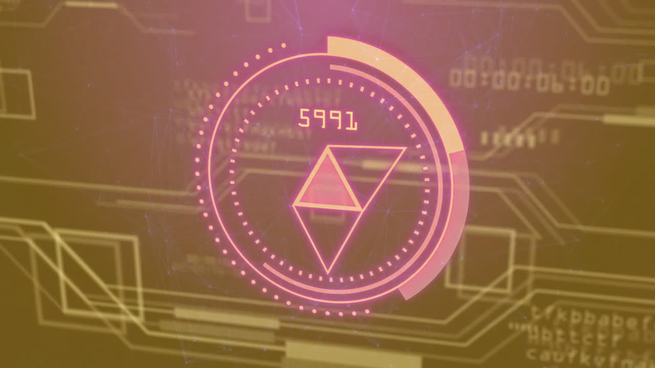 데이터 프로세싱을 통한 연결 네트워크의 애니메이션