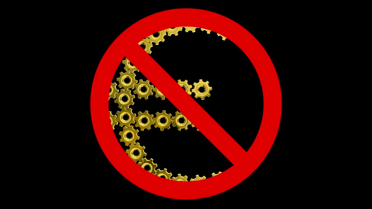 금지 표지판에 유로