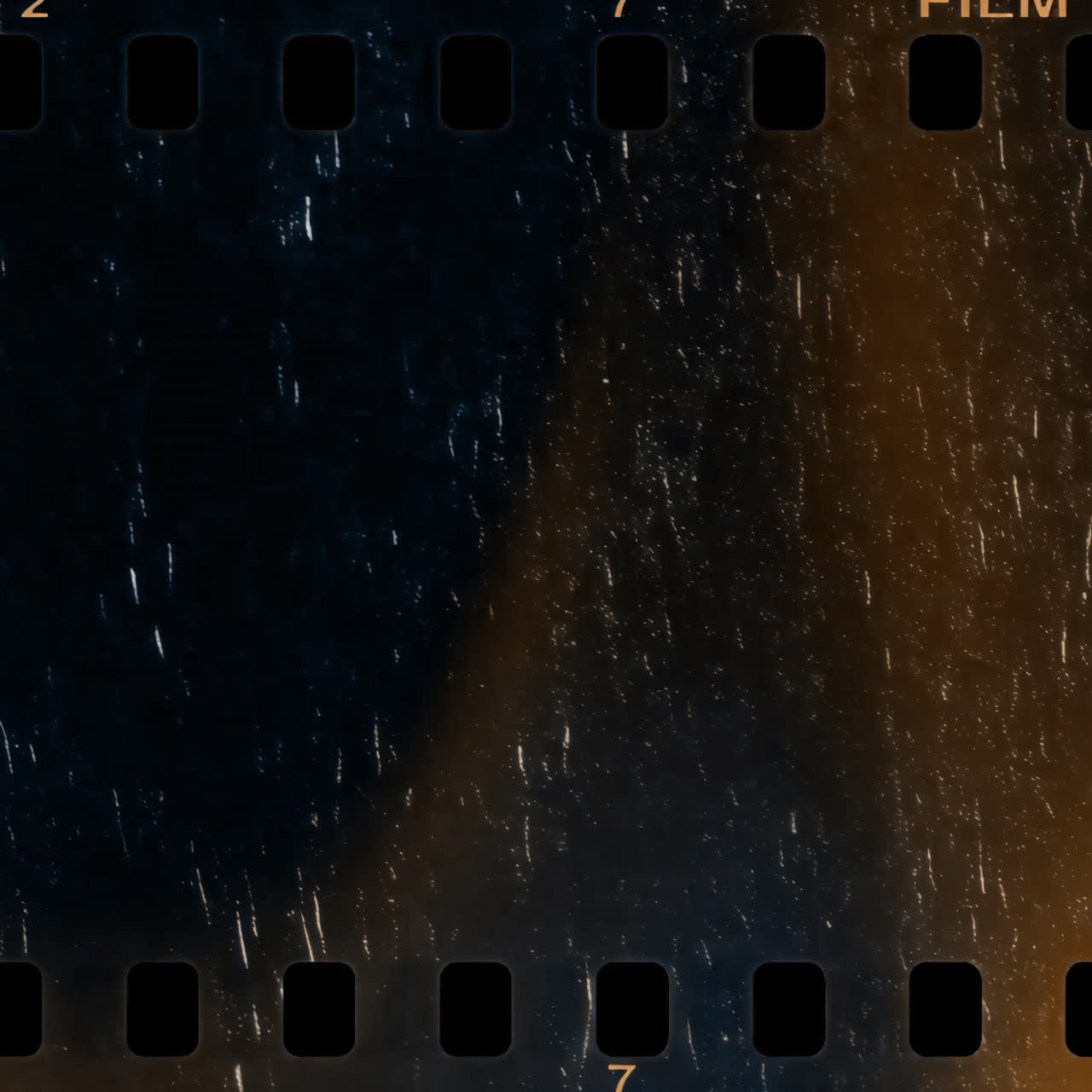 Mockup live di pellicola analogica, sovrapposizione animata, video 4K trasparente, canale alfa, ProRes 4444