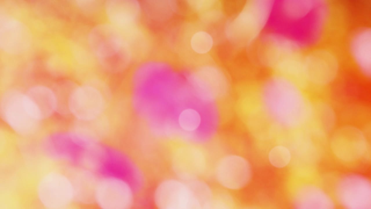 추상적인 가을 배경 보케 영상