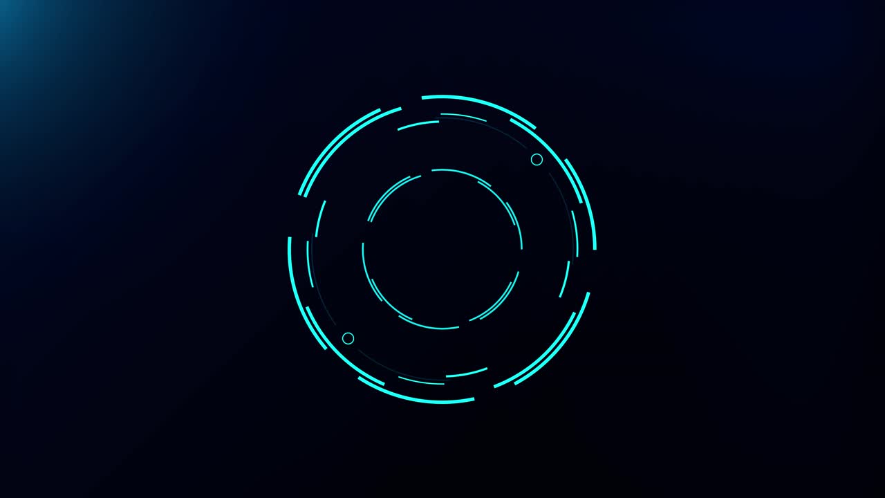 Hologram hud gui futuristic element circle abstract digital technology ui futuristic hud virtual