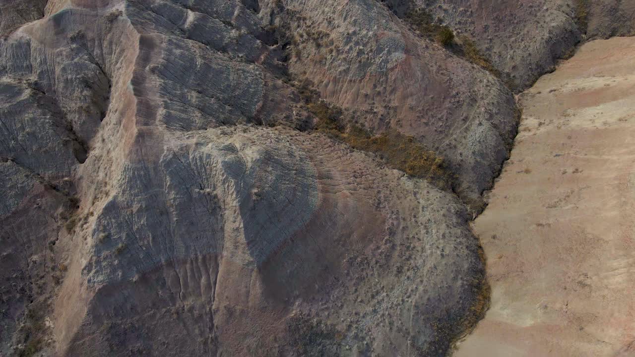 parque nacional badlands, dakota del sur, imágenes de drones