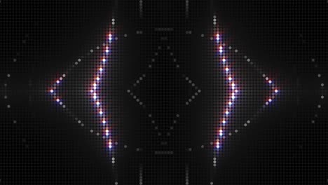 patrón de luz de led abstracto