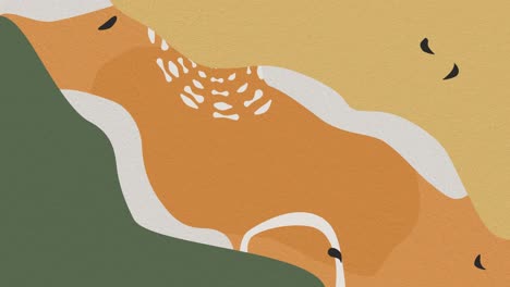 파스텔 추상 녹색 배경