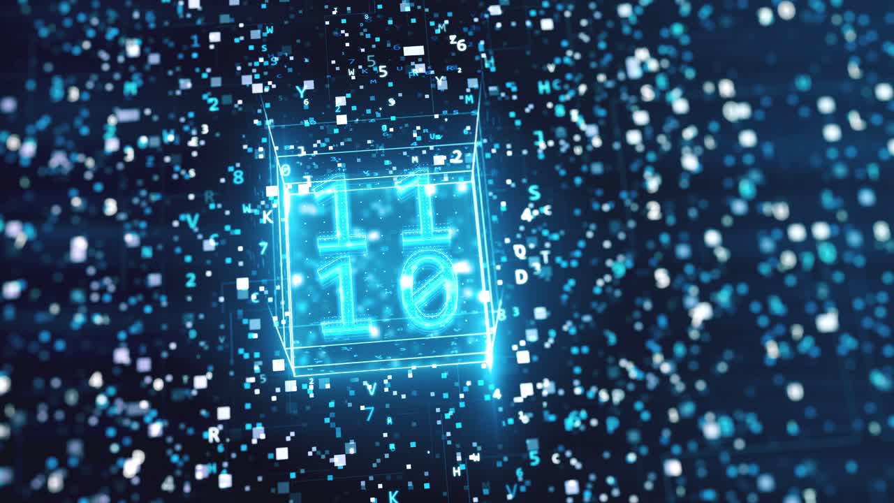 이진 코드 큐브