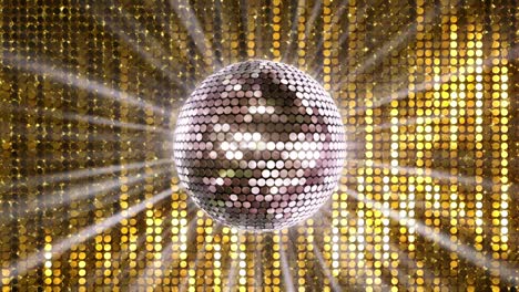 mirror ball disco lights club dance party glitter background