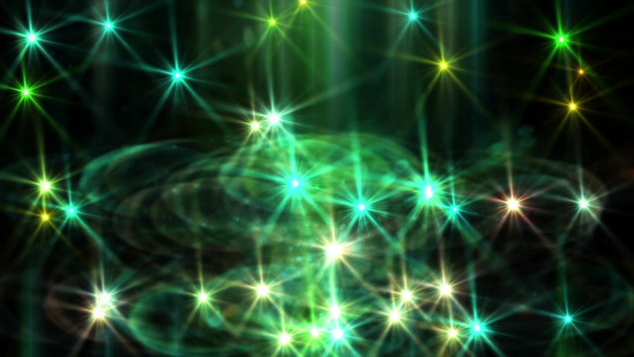 박이는 불빛, 불꽃 폭발