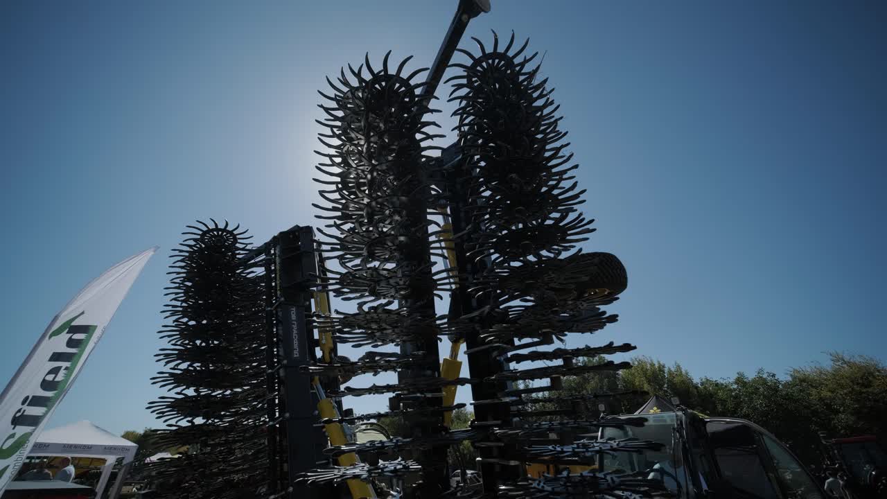 Agricultural Equipment on Display