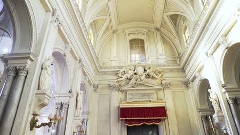 interior of a beautiful historical cathedral