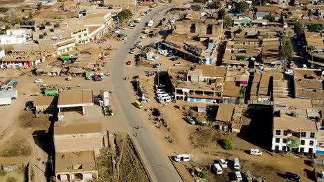 aerial view of nairobi, kenya