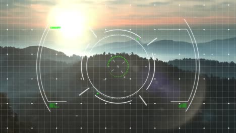 Animation-of-scope-scanning-and-data-processing-over-landscape