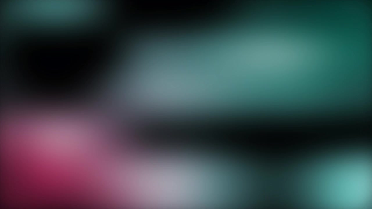 Seamless Loop of Abstract Blurred Teal and Pink Gradient Background