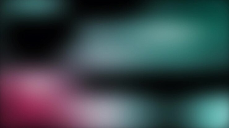 Seamless Loop of Abstract Blurred Teal and Pink Gradient Background