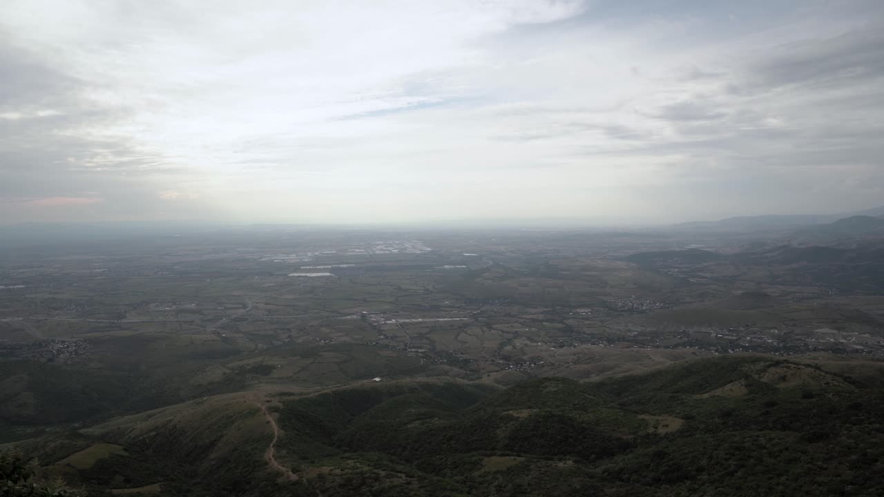 Nice view of the landscape in Silao, Mexico