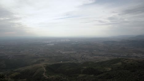nice view of the landscape in silao, mexico