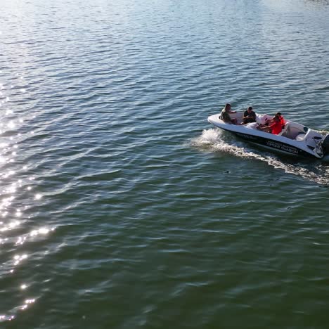 boat sailing on the river