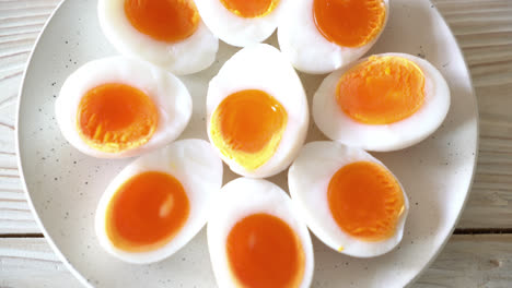 Soft-Boiled-Eggs-on-plate