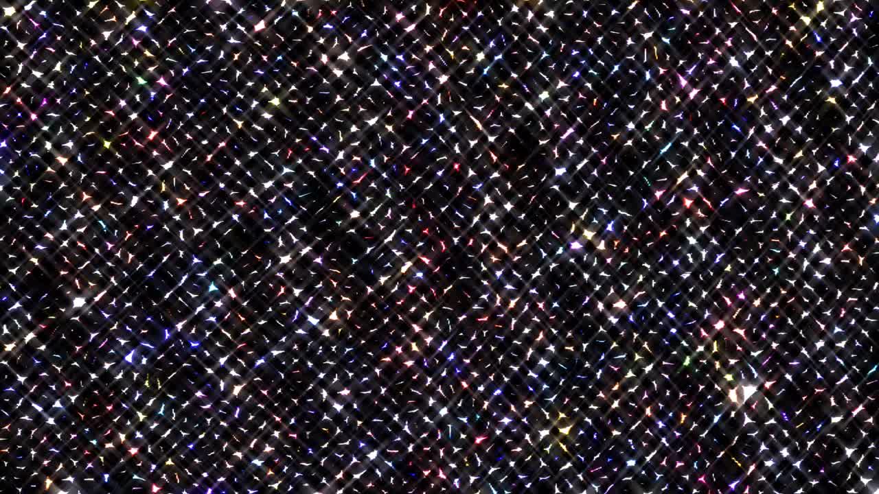 3d 빛나는 밝은 선은 검은 바탕에 파동 움직임을 설정, 컬러 전체