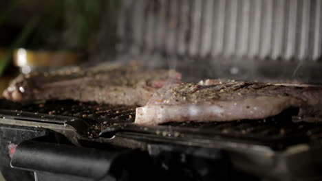 Den-Grill-Mit-Fleisch-öffnen