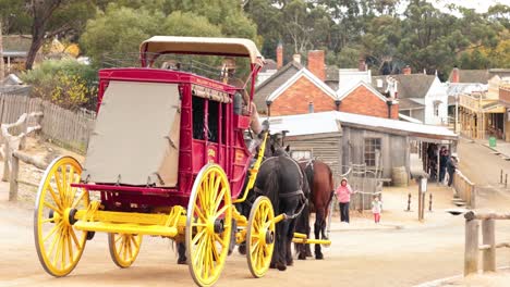 carriage ride through historic ballarat streets