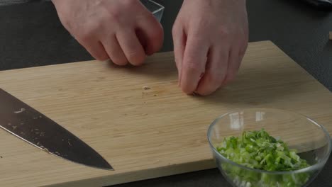 cooking vegetables in home kitchen